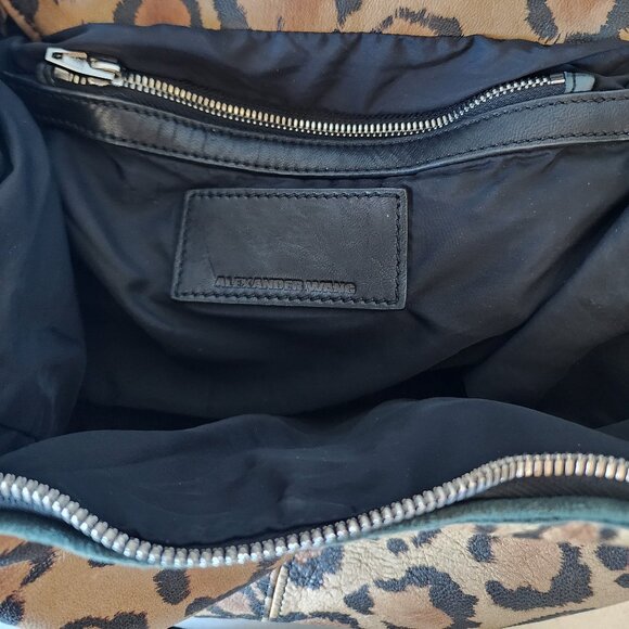 Alexander Wang Leopard Jane Bag "EUC" - Picture 2 of 16